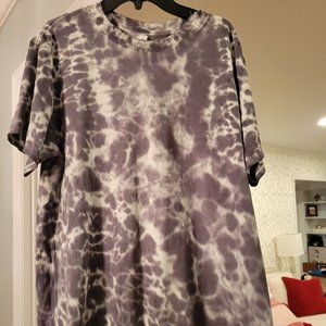 lululemon oversized tie-dye s/s tee. SOFT pima cotton. So fun! Size 6.